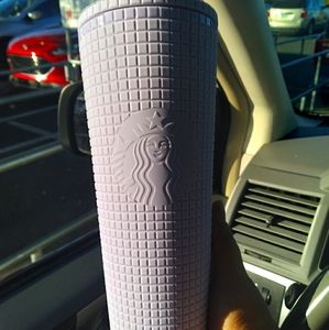 2021 Valentine's Day Starbucks Lavender Matte Tumb